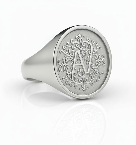 Soul Signet Ring - Sliver