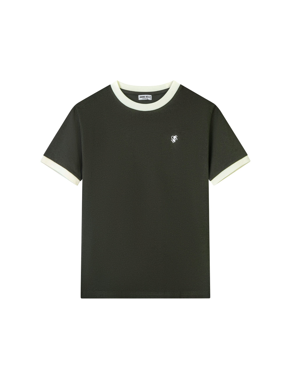 Contrast Tee Green