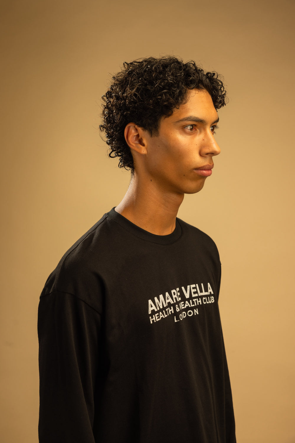Health and Wealth Club Longsleeve Black